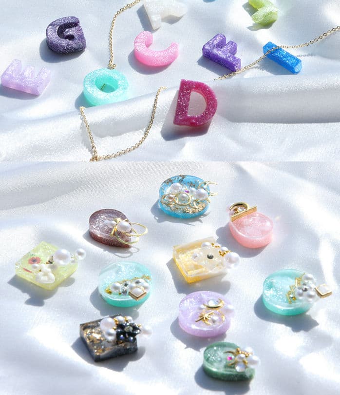 diamon dust gliter uv resin