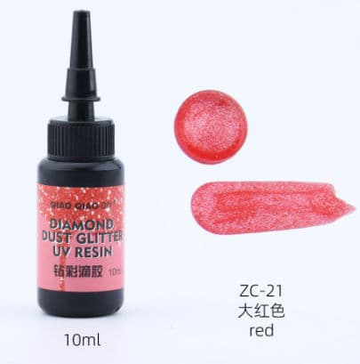 diamon dust gliter uv resin