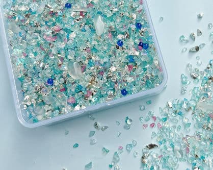 علبه كسار زجاجي لتزين