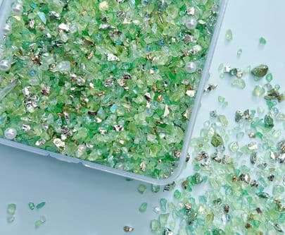 علبه كسار زجاجي لتزين