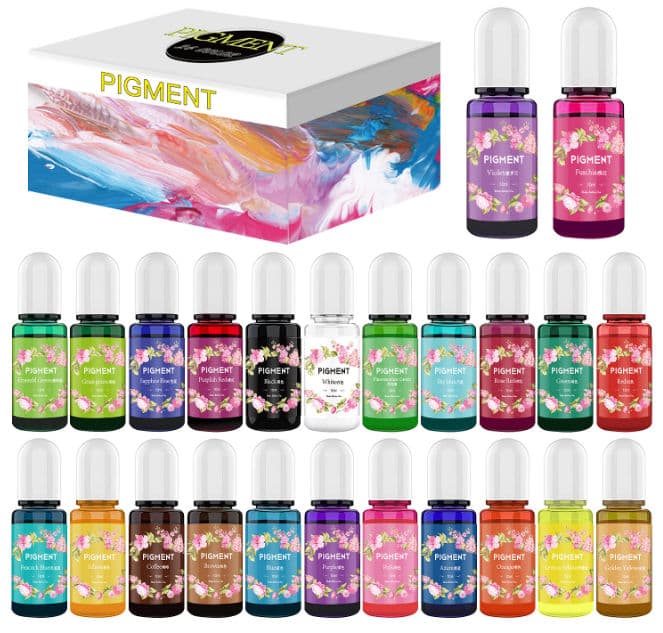 الوان الريزن الشفافة