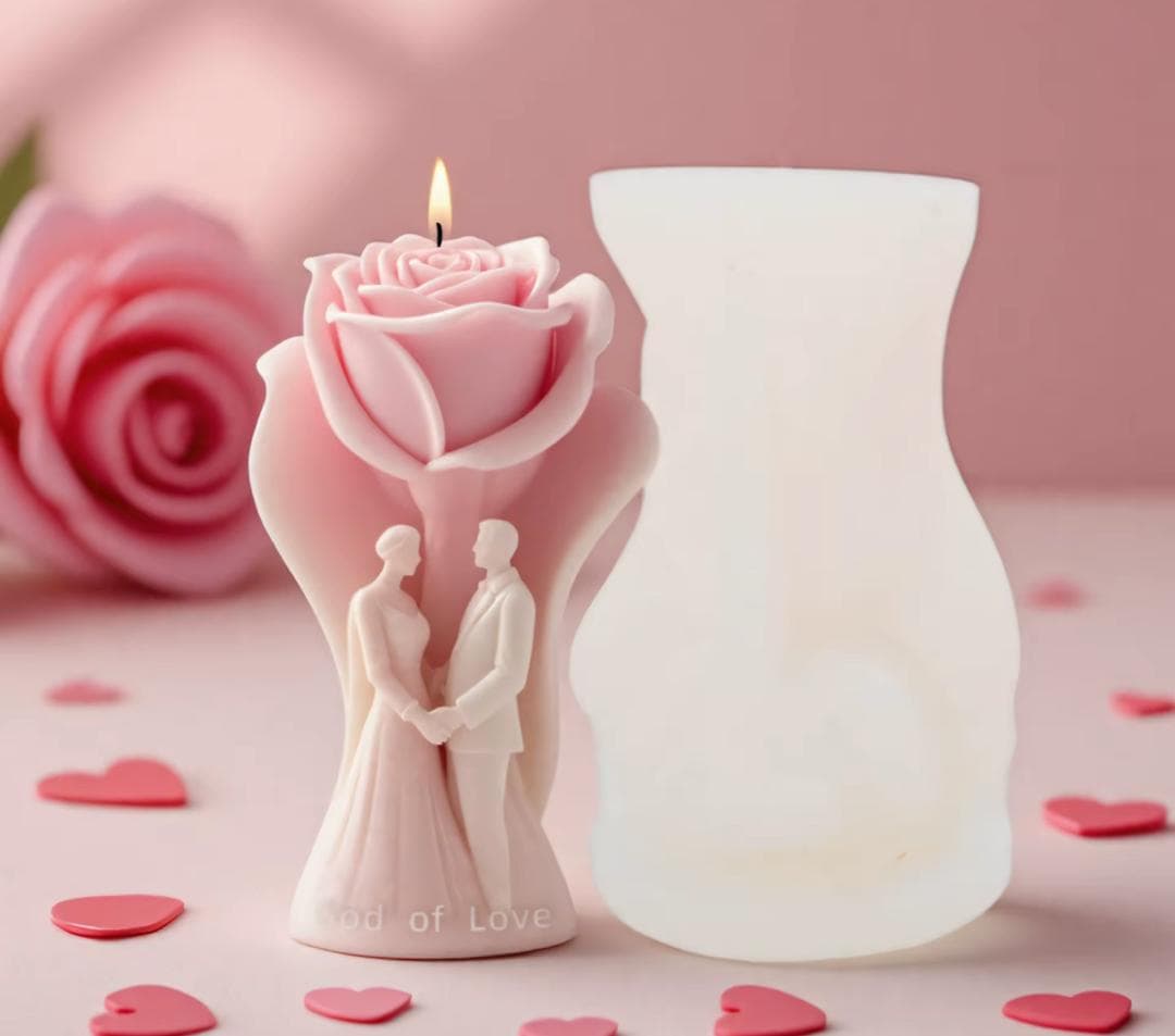 قالب العروسين لشموع