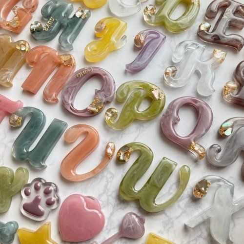 قالب حروف تشكيليه مع اشكال