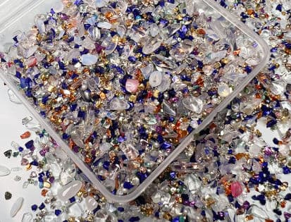 علبه كسار زجاجي لتزين